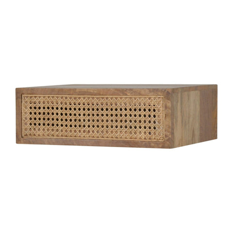 Wall Mounted Ratten Bedside Sleeping Artisan Furniture 