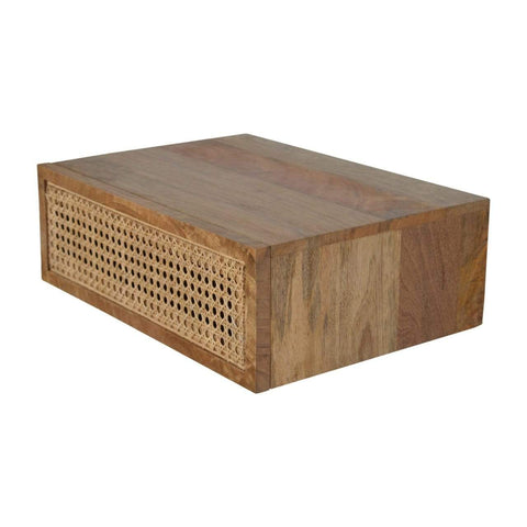 Wall Mounted Ratten Bedside Sleeping Artisan Furniture 