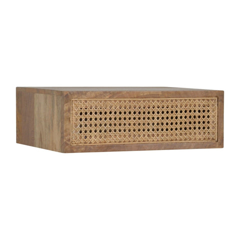 Wall Mounted Ratten Bedside Sleeping Artisan Furniture 