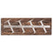 Wall Mounted Reclaimed Timber 4 Bottle Wine Rack Dining Hill Interiors 