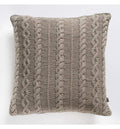 Walton Cable Knit Cushion Natural Accessories Regency Studio 