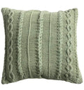 Walton Cable Knit Cushion Sage Accessories Regency Studio 