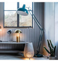 Watson Floor Lamp Teal Lighting Regency Studio 