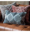 Wave Tonal Embroidered Cushion Grey Accessories Regency Studio 