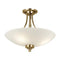 Welles Ceiling Lamp Antique Brass Lighting Regency Studio 