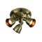 Westbury 3 Round Ceiling Light Antique Brass Lighting Regency Studio 