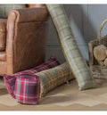 Wetherby Check Draught Excluder Ochre Accessories Regency Studio 