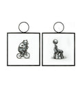 Whimsical Circus Hanging Art Set of 2 Accessories Regency Studio 