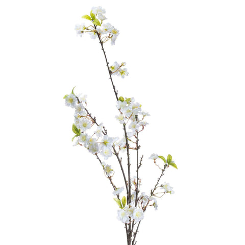 White Cherry Blossom Spray Accessories Hill Interiors 