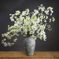 White Cherry Blossom Spray Accessories Hill Interiors 