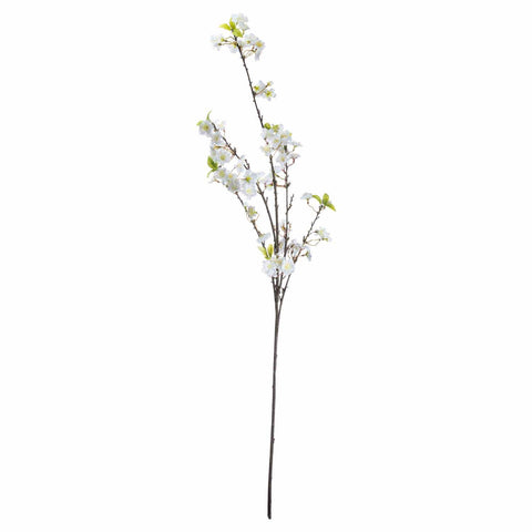 White Cherry Blossom Spray Accessories Hill Interiors 