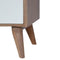 White Painted Bedside Sleeping Artisan Furniture 