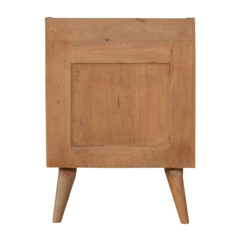 White Painted Bedside Sleeping Artisan Furniture 