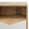 White Painted Envelope Drawer Bedside Sleeping Artisan Furniture 