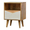 White Painted Envelope Drawer Bedside Sleeping Artisan Furniture 