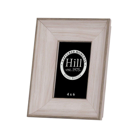 White Washed Wood Photo Frame 4X6 Accessories Hill Interiors 