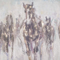 Wild Horses On Cement Board With Frame Accessories Hill Interiors 