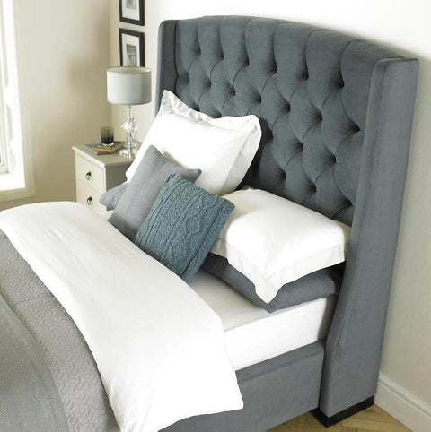 Windsor Bed - Grey Bed Distinction Furniture 