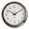 Winston Clock Chrome W410 x D80 x H410mm Accessories Regency Studio 