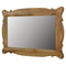 Wooden Hand Carved Oblong Frame with Mirror Mirrors Artisan Furniture 