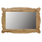 Wooden Hand Carved Oblong Frame with Mirror Mirrors Artisan Furniture 