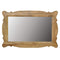 Wooden Hand Carved Oblong Frame with Mirror Mirrors Artisan Furniture 