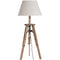 Wooden Tripod Table Lamp Lighting Hill Interiors 
