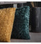 Woodlander Faux Fur Cushion Teal Accessories Regency Studio 
