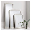 Worthington French Style Mirror Silver Leaf 40x30" Sleeping Regency Studio 