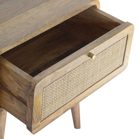 Woven Bedside Sleeping Artisan Furniture 