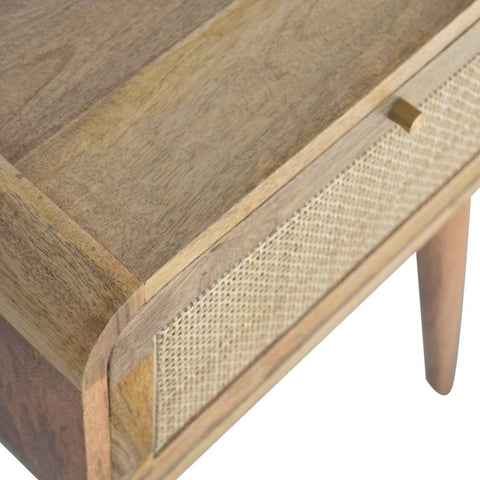 Woven Bedside Sleeping Artisan Furniture 