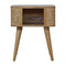 Woven Open Slot Bedside Sleeping Artisan Furniture 