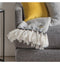 Woven Wrap Tassel Throw Grey Accessories Regency Studio 