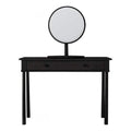 Wycombe Dressing Table With Drawer Black Sleeping Regency Studio 