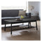 Wycombe Rectangle Coffee Table Black Living Regency Studio 